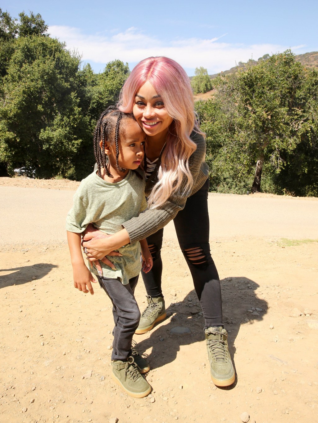 Blac Chyna and her son, King