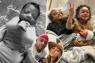 Jimmie Allen, Alexis Gale and their kids